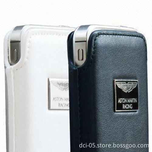 Leather Chic Case for iPhone 5, Comes in Black and White Colors, with Exquisite Craftsmanship